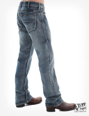 BTuff Mens Steel Bootcut Jeans -MSTEEL