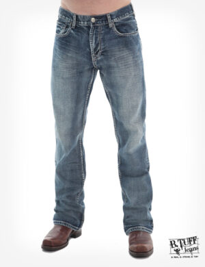 BTuff Mens Steel Bootcut Jeans -MSTEEL